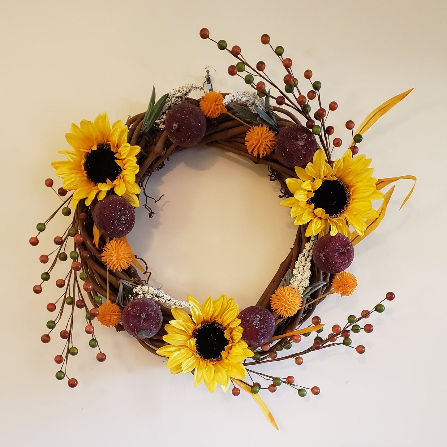 CFW-104 12-inch Custom Fall Wreath