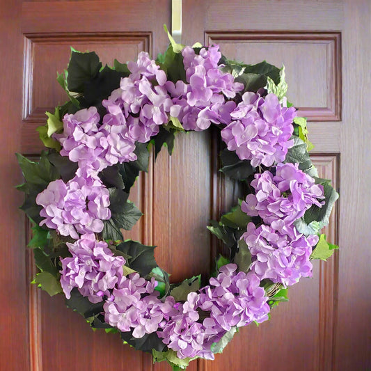 GRFD-108 22-Inch Hydrangea Wreath