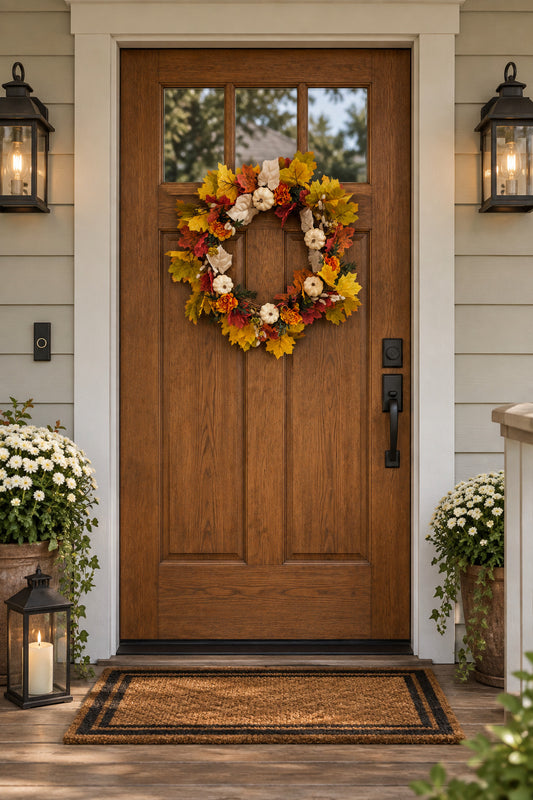 GRFD 112 16-Inch Early Autumn Wreath