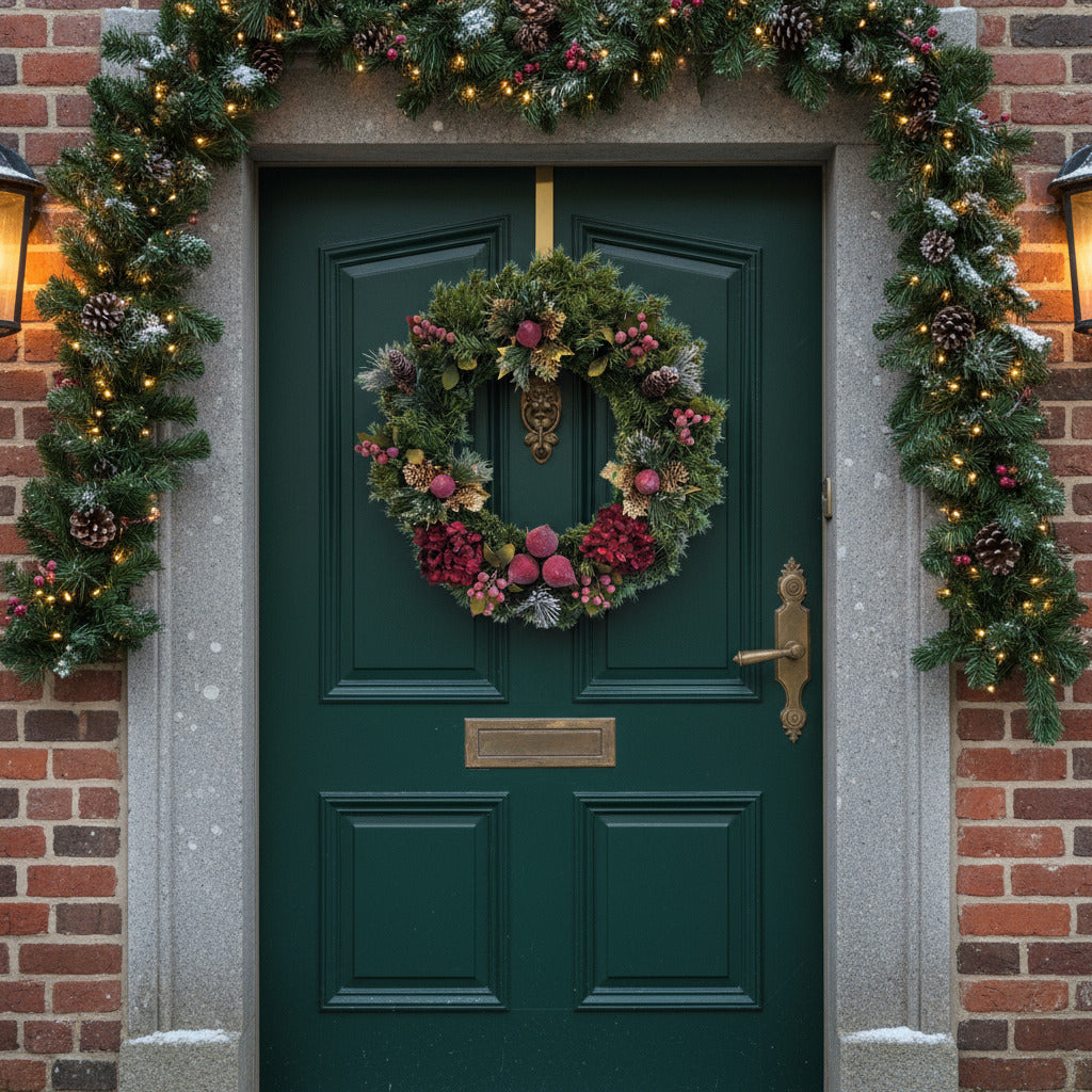 GRFD118 – Old World Style Christmas Wreath