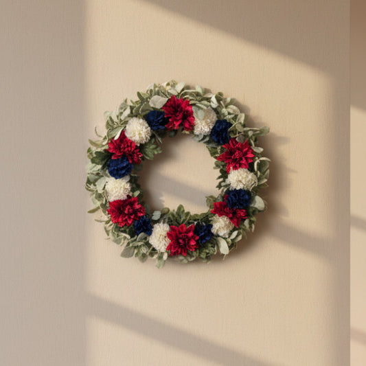 GRFD-122 18-Inch American Heritage Wreath