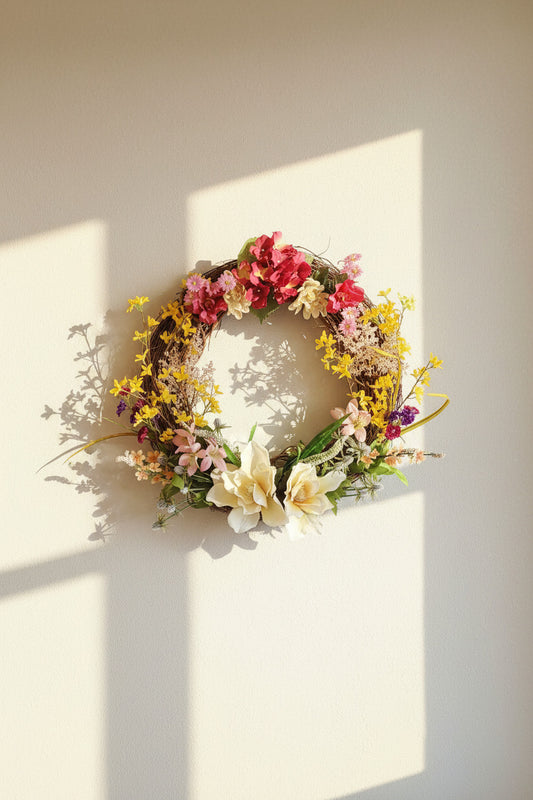 GRFD-113 18-Inch Spring Splash Wreath
