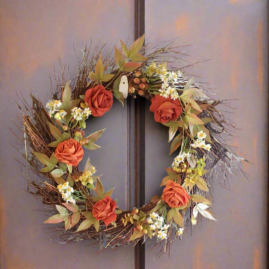 GRFD101 - 12-Inch Fall Wreath