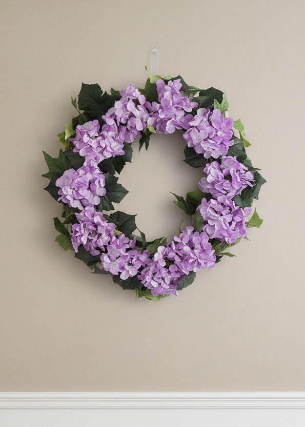 GRFD-108  22-Inch Hydrangea Wreath