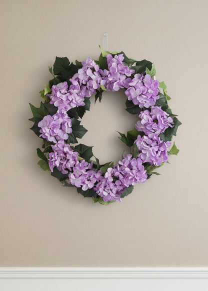 GRFD-108  22-Inch Hydrangea Wreath