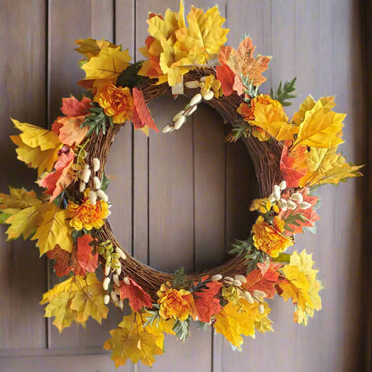 GRFD 112  16-Inch Early Autumn Wreath