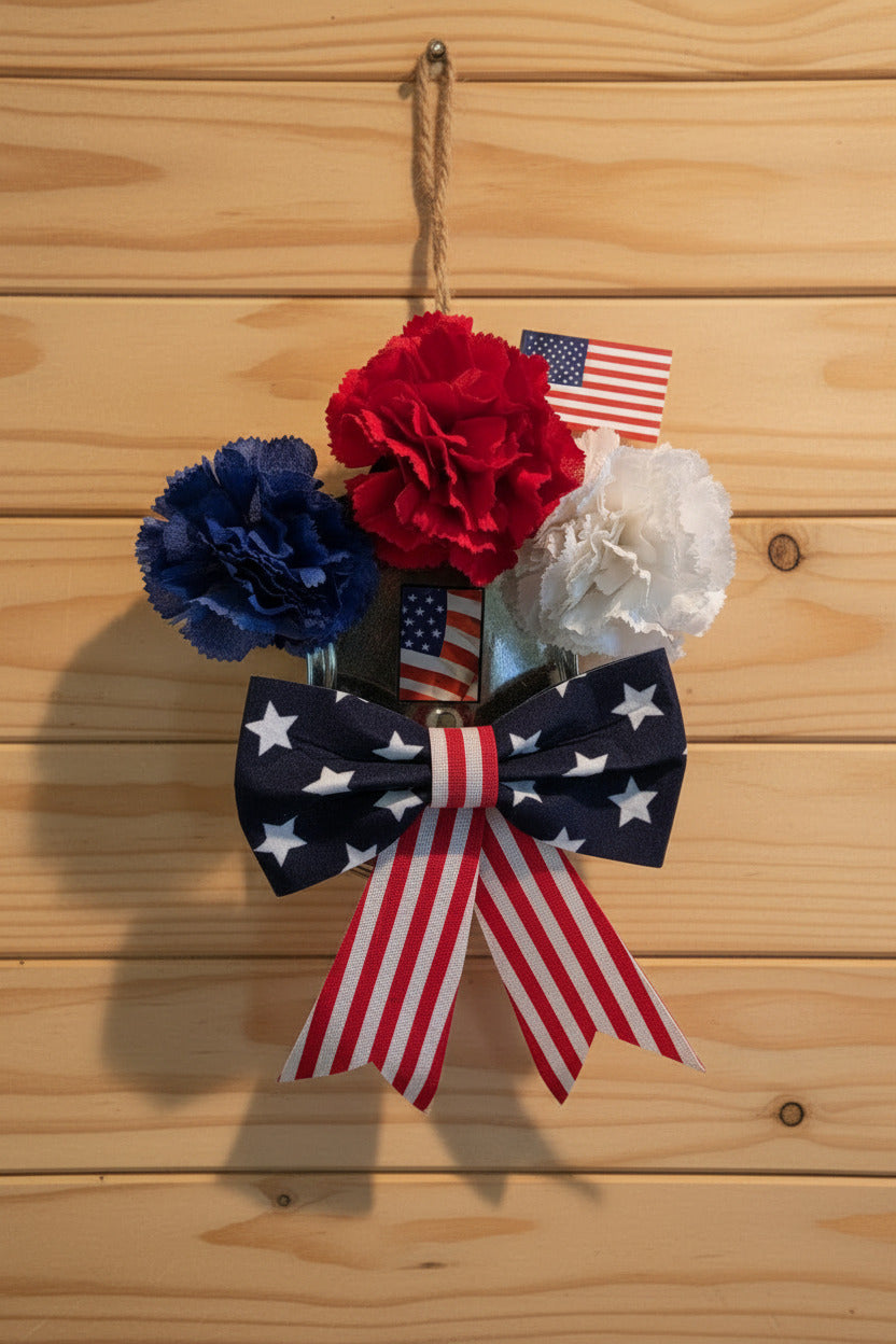 WD-107  American Floral Wall Decor