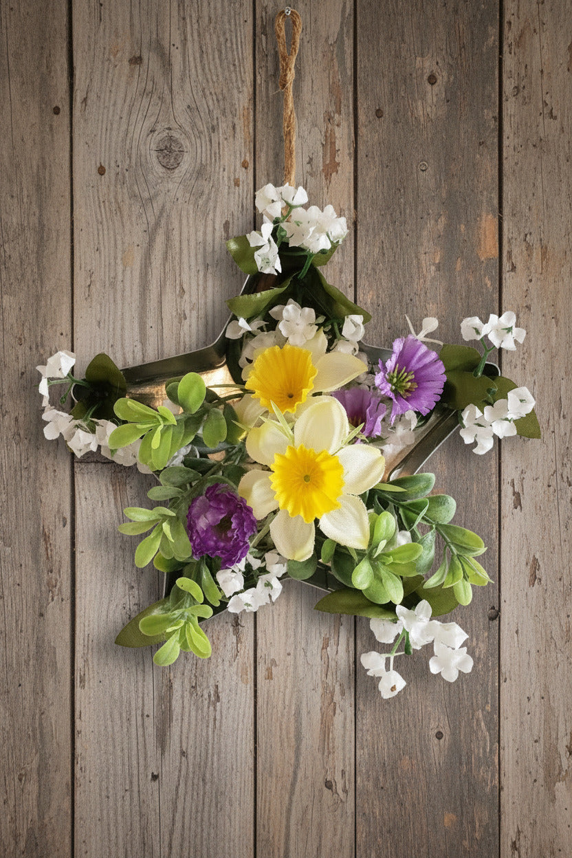 WD-101 Star Tin Cut Out Wall Decor
