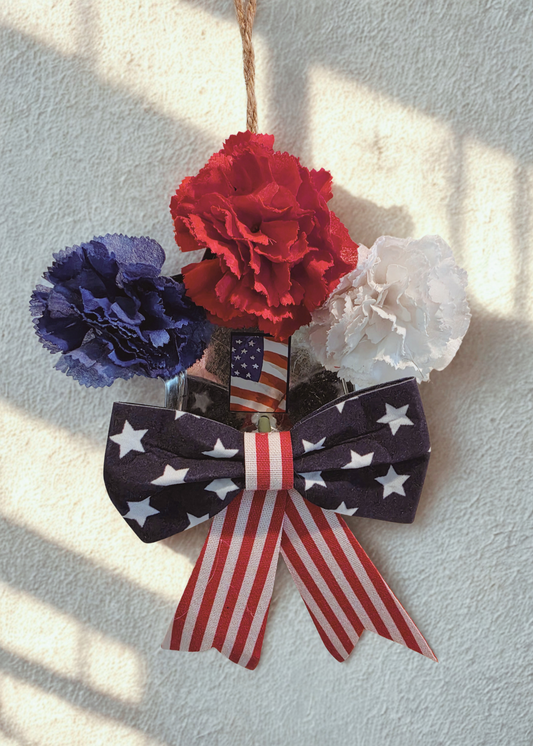 WD-107  American Floral Wall Decor