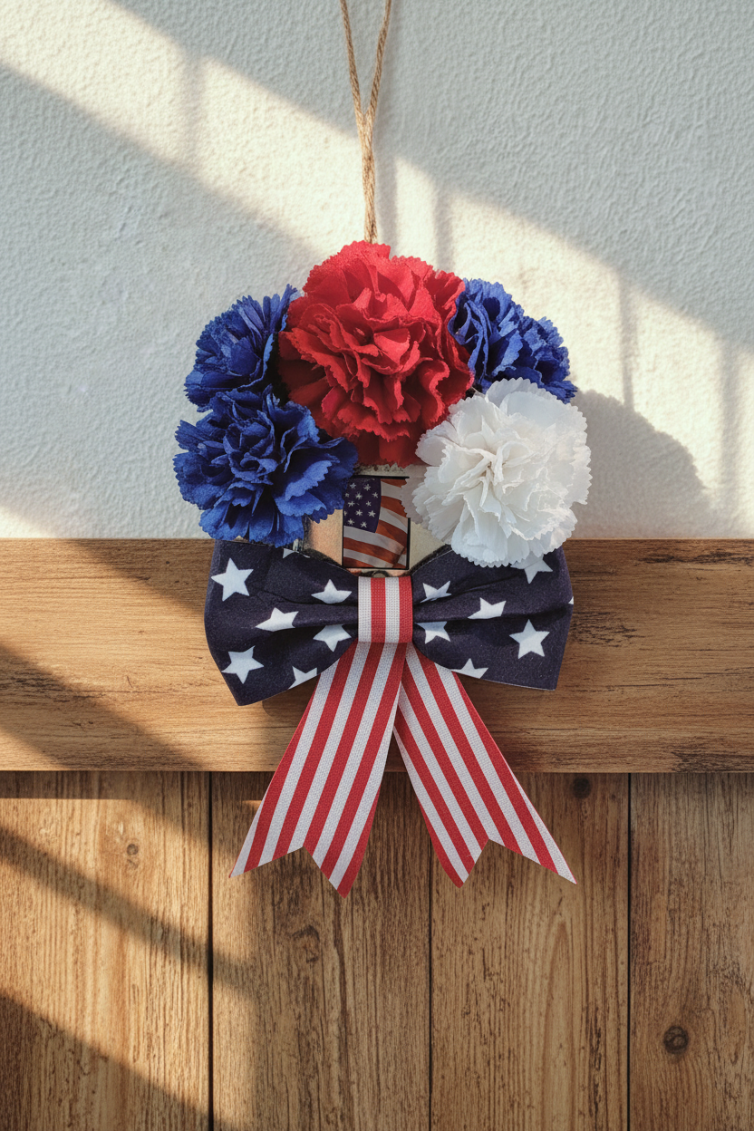 WD-107  American Floral Wall Decor