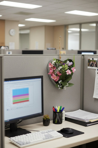 WD-102 Tin Heart Wall Decor