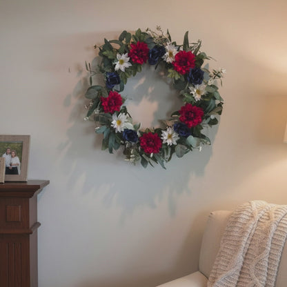 GRFD-122  18-Inch American Heritage Wreath