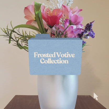 TTD-135 Frosted Votive Holder
