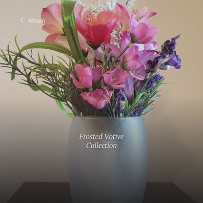 TTD-138 Frosted Votive Holder